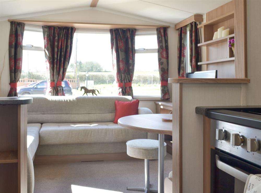 Stylish living area at Stepen Cottages -Stepen View in Chard, Somerset