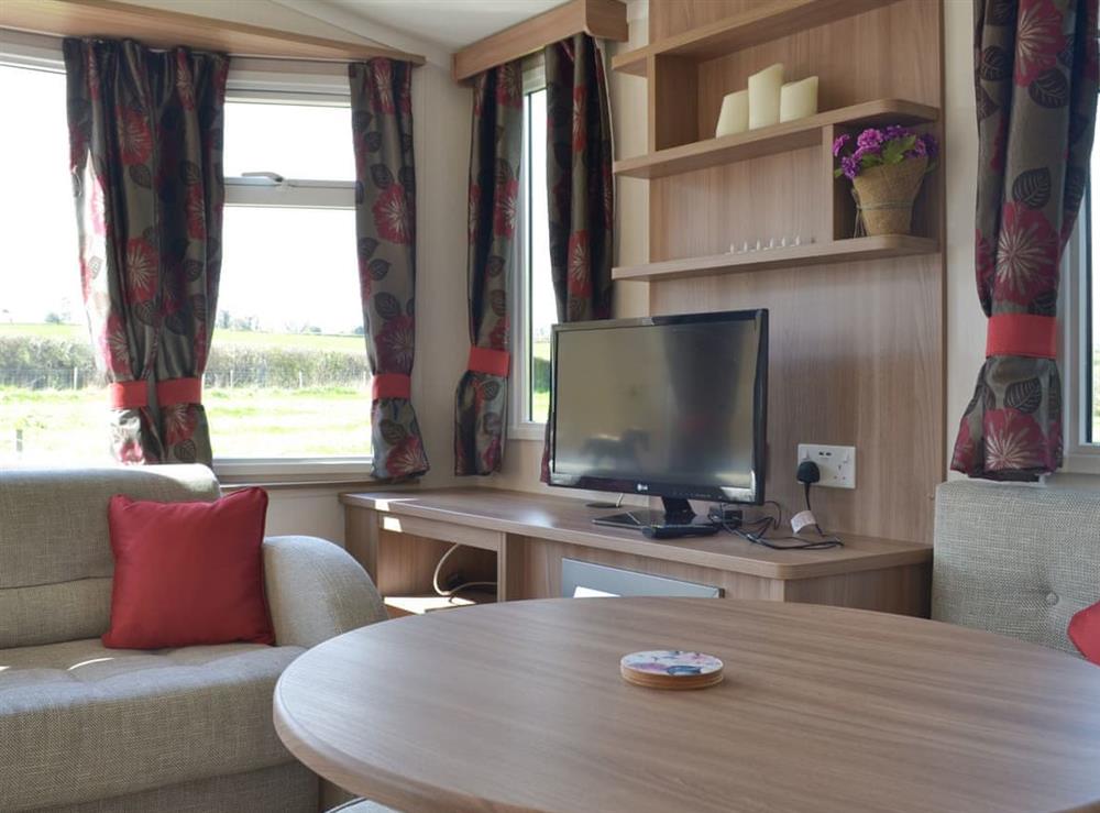 Welcoming living area at Stepen Cottages -Stepen View in Chard, Somerset