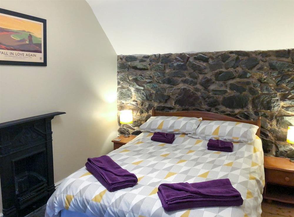 Characterful double bedroom at Stephens Cottage in Llangwm, near Haverfordwest, Dyfed