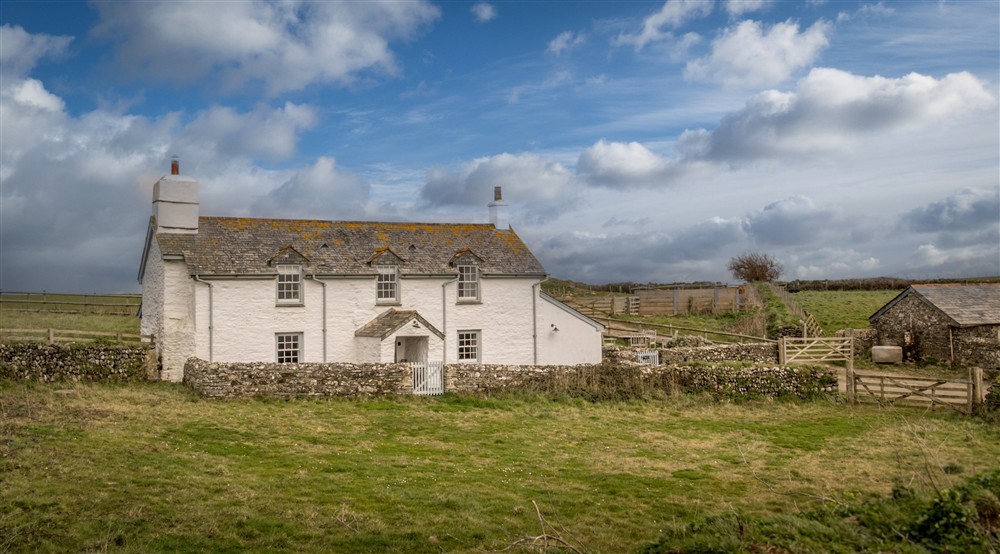 The exterior of Stepper View, Cornwall