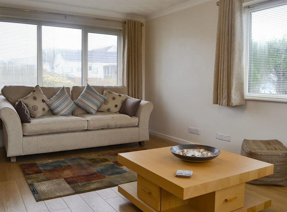 Large, comfy living room at Stepping Stones in Trearddur Bay, near Holyhead, Anglesey, Gwynedd