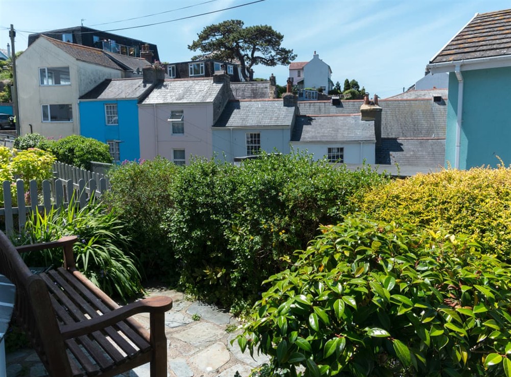 Outdoor area at Steps End in Brixham, Devon