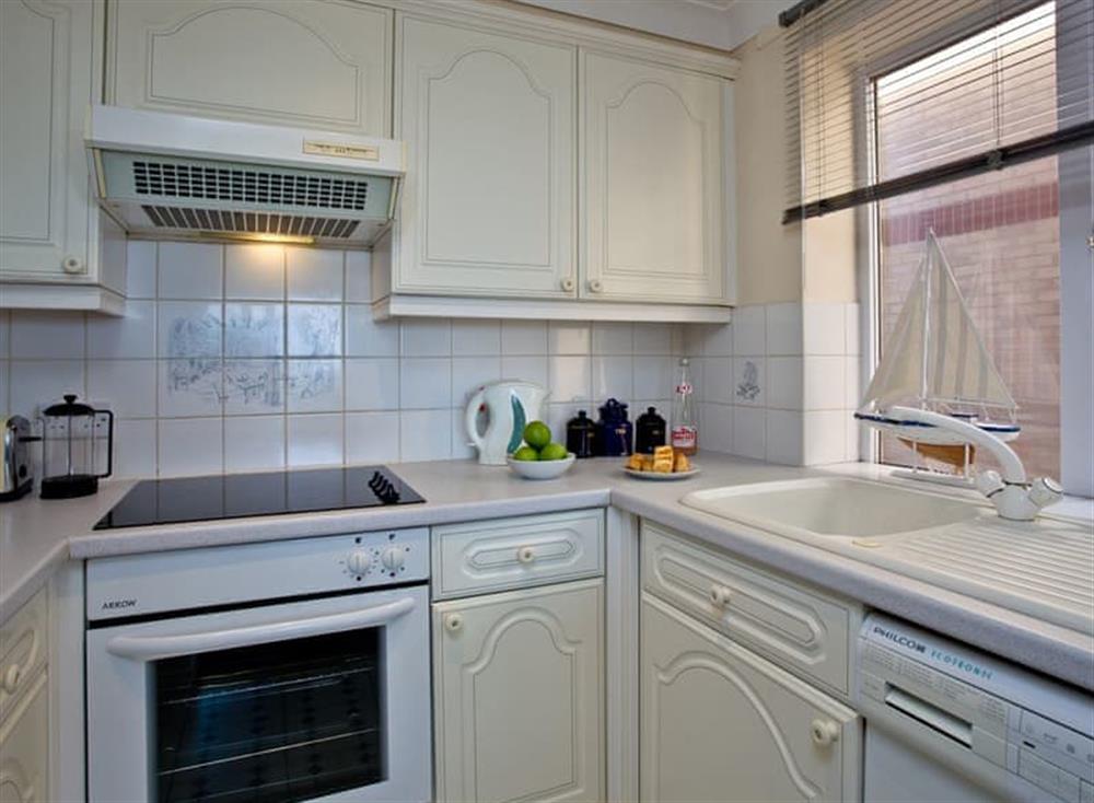 Kitchen at Steps From The Shore in , Hayling Island
