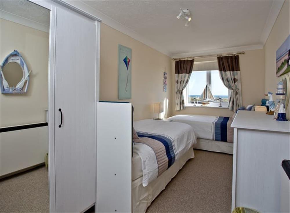 Twin bedroom at Steps From The Shore in , Hayling Island