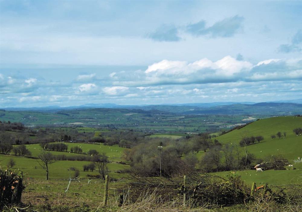 View at Stevannah in Bishops Castle, Shropshire