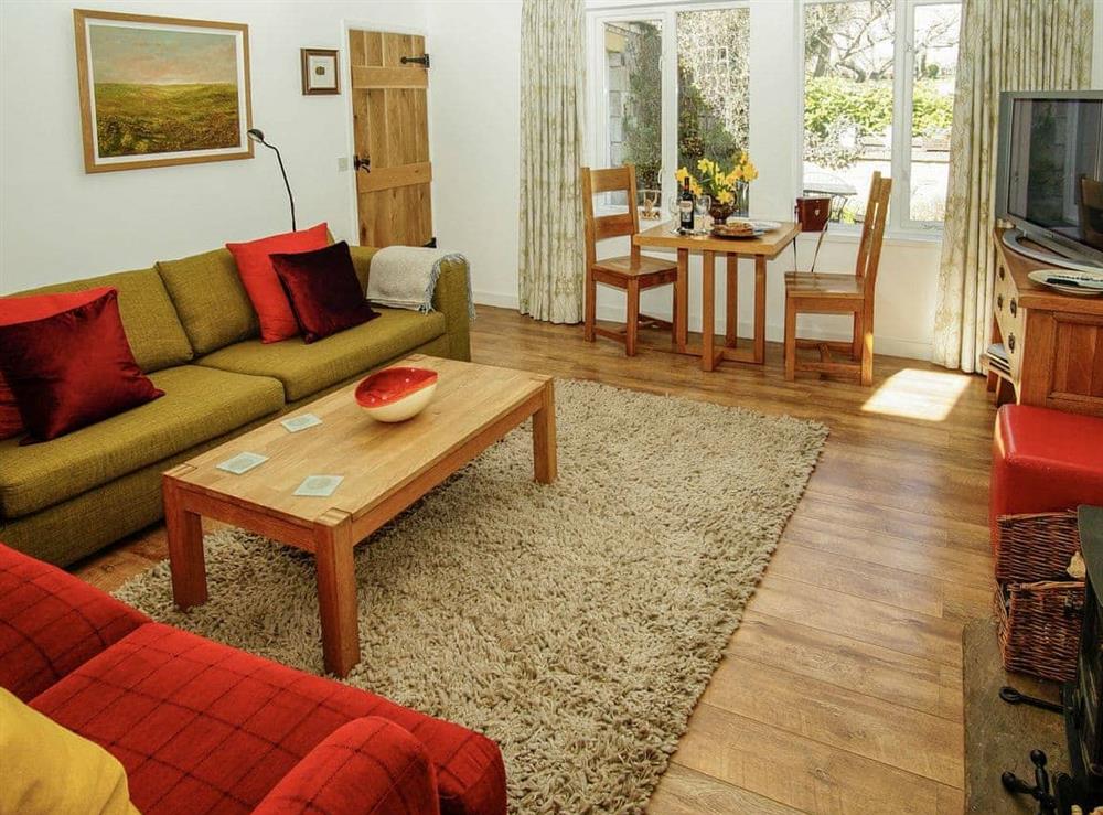 Spacious living room at Steward Mews in Morpeth, Northumberland
