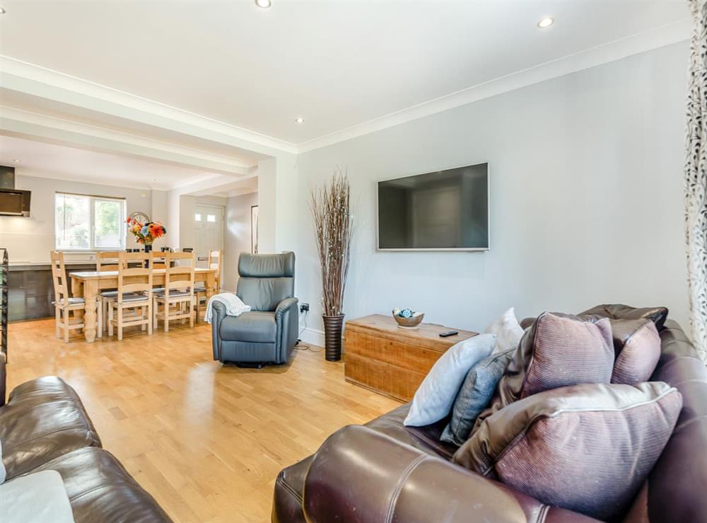 Open plan living space at Still Waters in Fareham, Hampshire