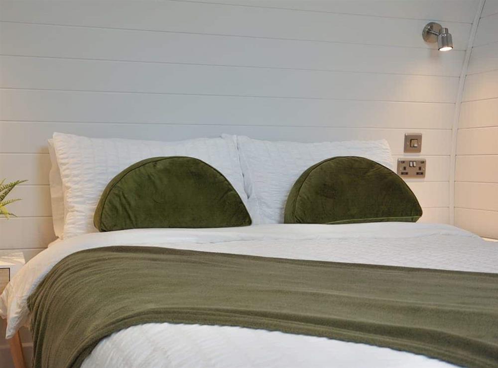 Double bedroom at Stiperstones Lodge in Habberley, Shropshire