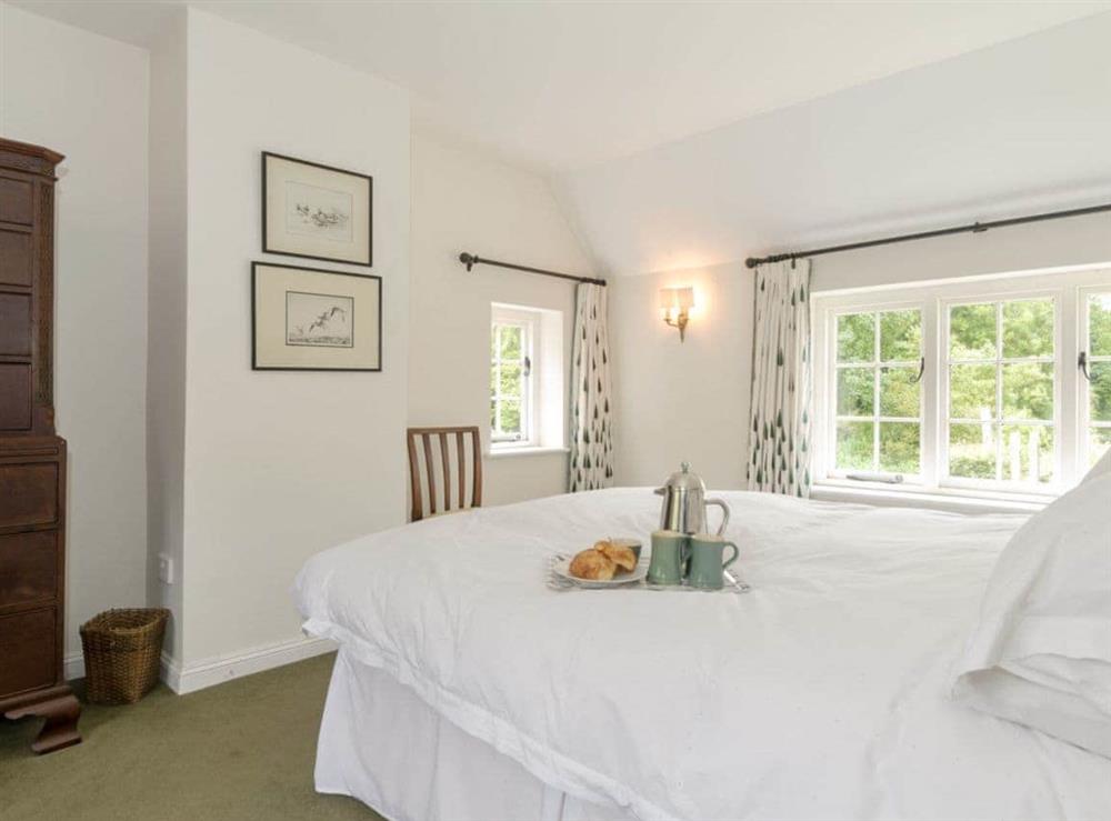 Spacious double bedroom at Stitchcombe Mill in Stitchcombe, near Marlborough, Wiltshire