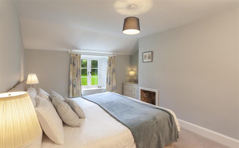 One of the 2 bedrooms at Stockham Farm, Dulverton