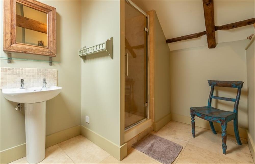 First floor: En-suite Shower room at Stockmans Cottage, Foulsham near Dereham