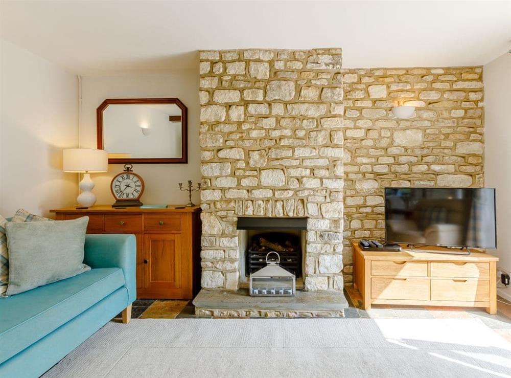 Living room at Stocks Cottage in Blockley, near Moreton-In-Marsh, Gloucestershire