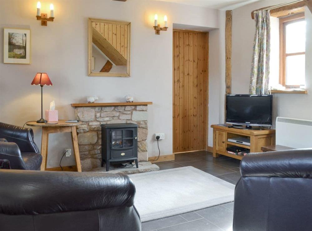 Welcoming living area at Stocks Tree Cottage in Preston Wynne, Herefordshire