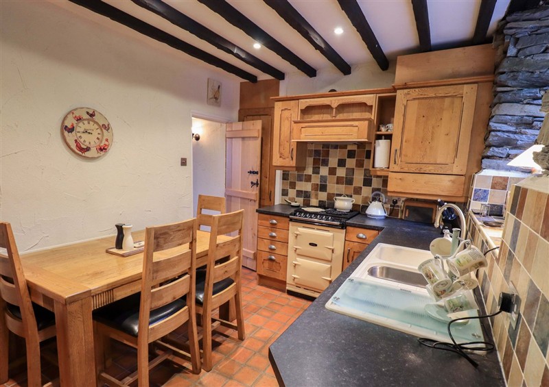 The kitchen at Stokers Cottage, Bowness-On-Windermere