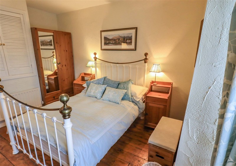 This is a bedroom at Stokers Cottage, Bowness-On-Windermere
