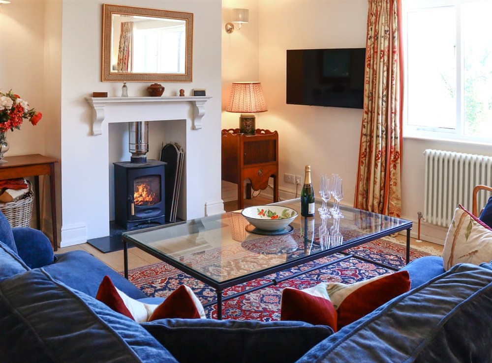 Living area at Stokewood Annexe in Bradford-on-Avon, Wiltshire