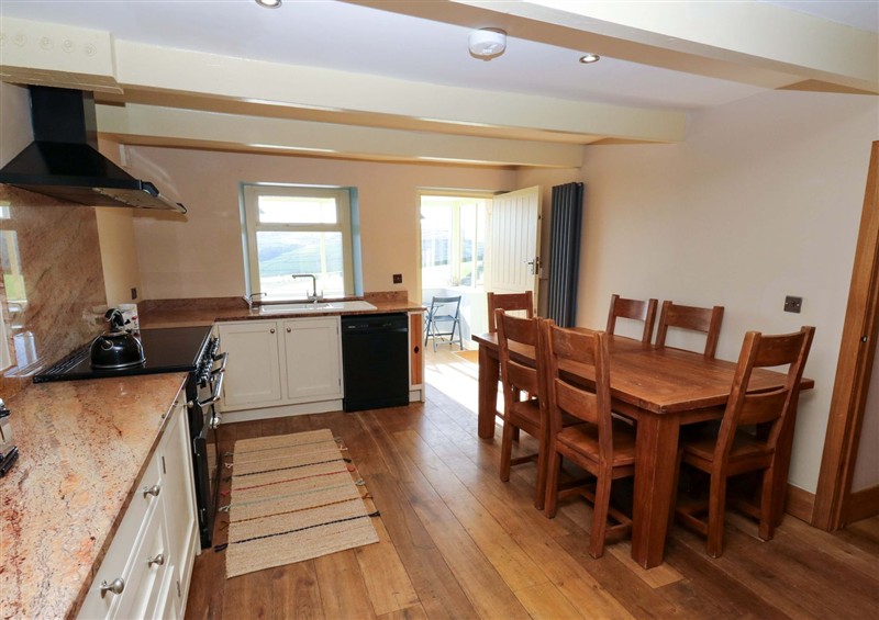 Kitchen at Stone & Fleece Cottage, Holmbridge