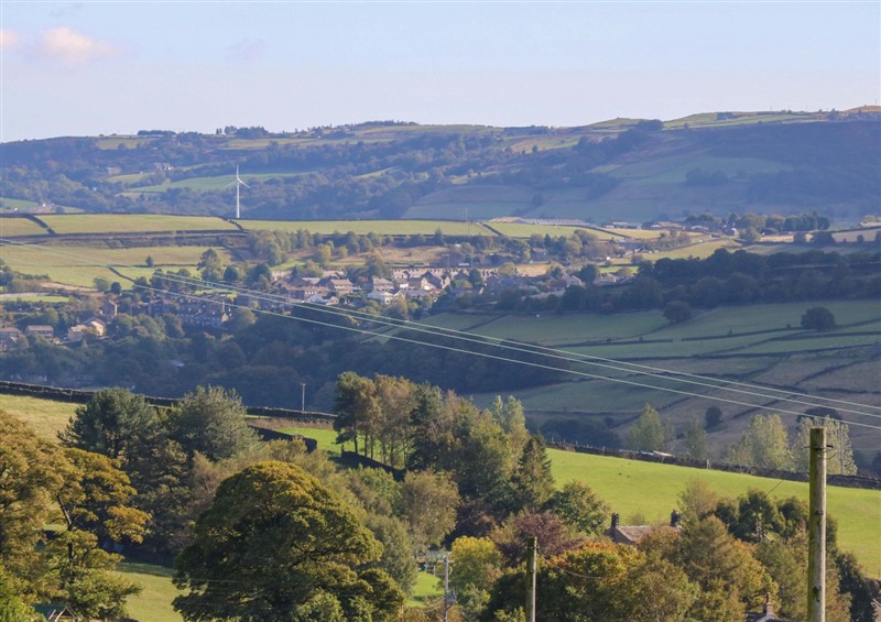 Rural landscape at Stone & Fleece Cottage, Holmbridge