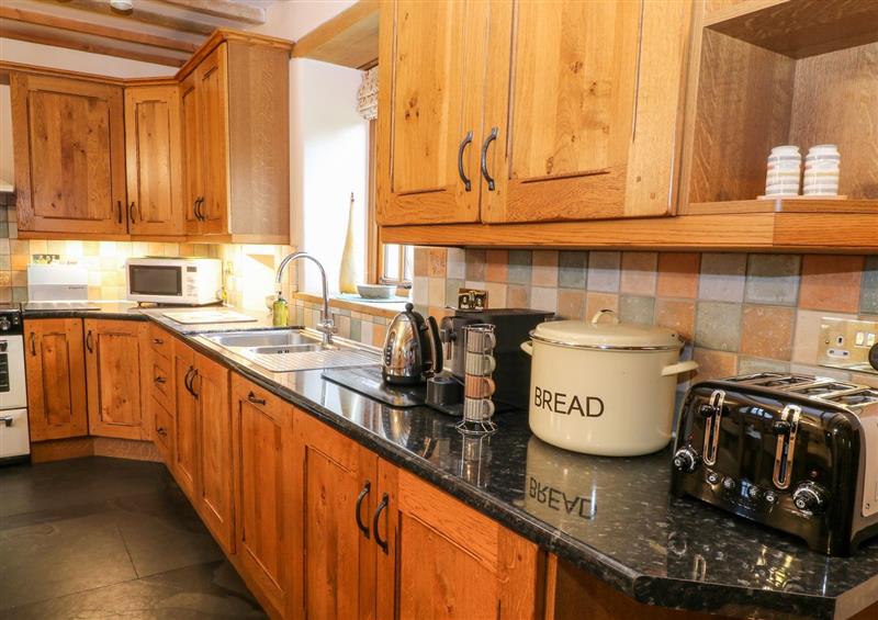 This is the kitchen at Stone Barn, Clawton near Holsworthy
