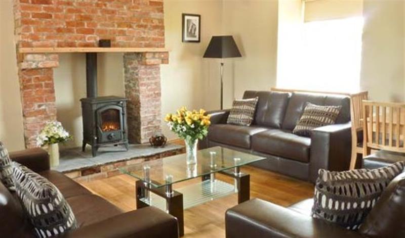 Enjoy the living room at Stone Cottage, Ballydavid