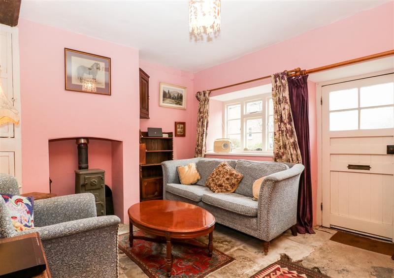 Relax in the living area at Stone Cottage, Weobley
