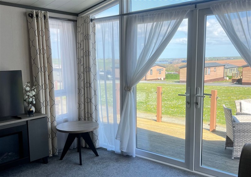 Enjoy the living room at Stone Crab Lodge, Hasguard Cross near Broad Haven