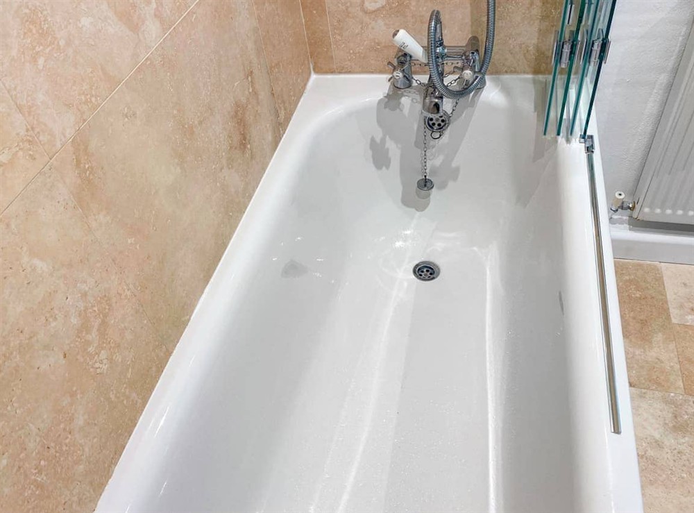 Bathroom at Stone Farm Cottage in Pendeen, Cornwall