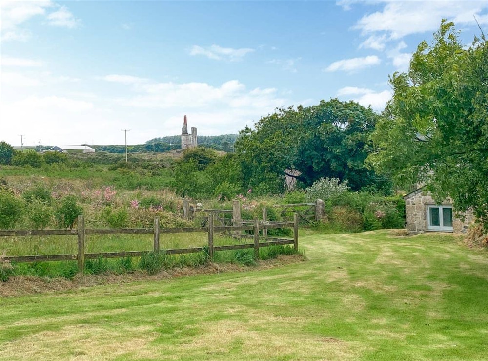 Garden at Stone Farm Cottage in Pendeen, Cornwall