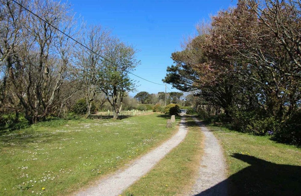 Outdoor area at Stone Farm Cottage in Pendeen, Cornwall
