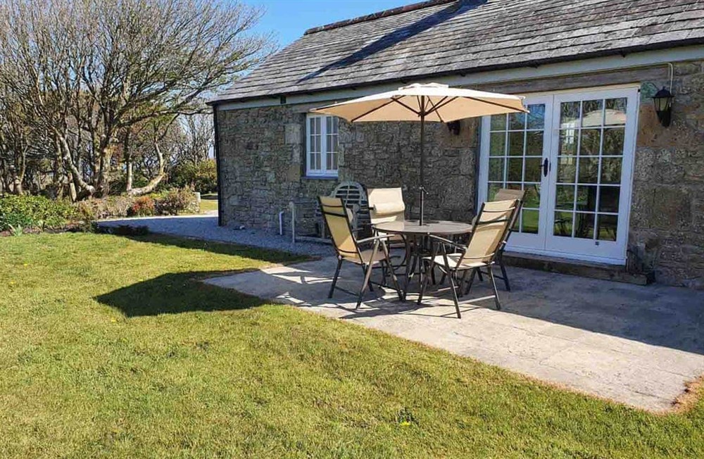 Sitting-out-area (photo 3) at Stone Farm Cottage in Pendeen, Cornwall