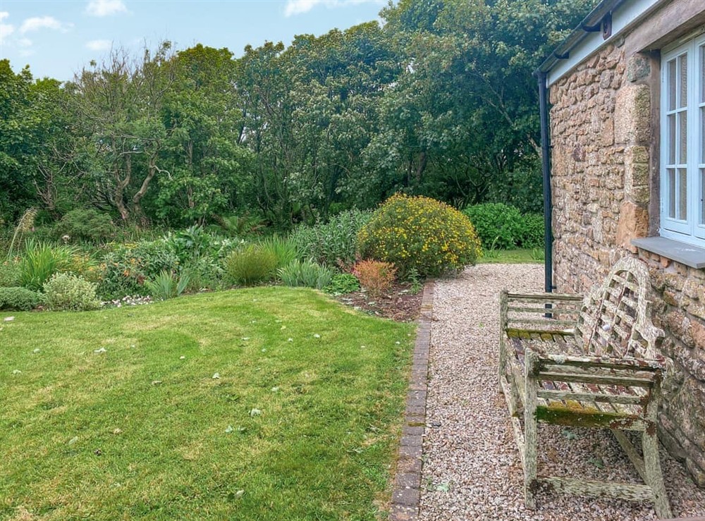 Sitting-out-area (photo 6) at Stone Farm Cottage in Pendeen, Cornwall
