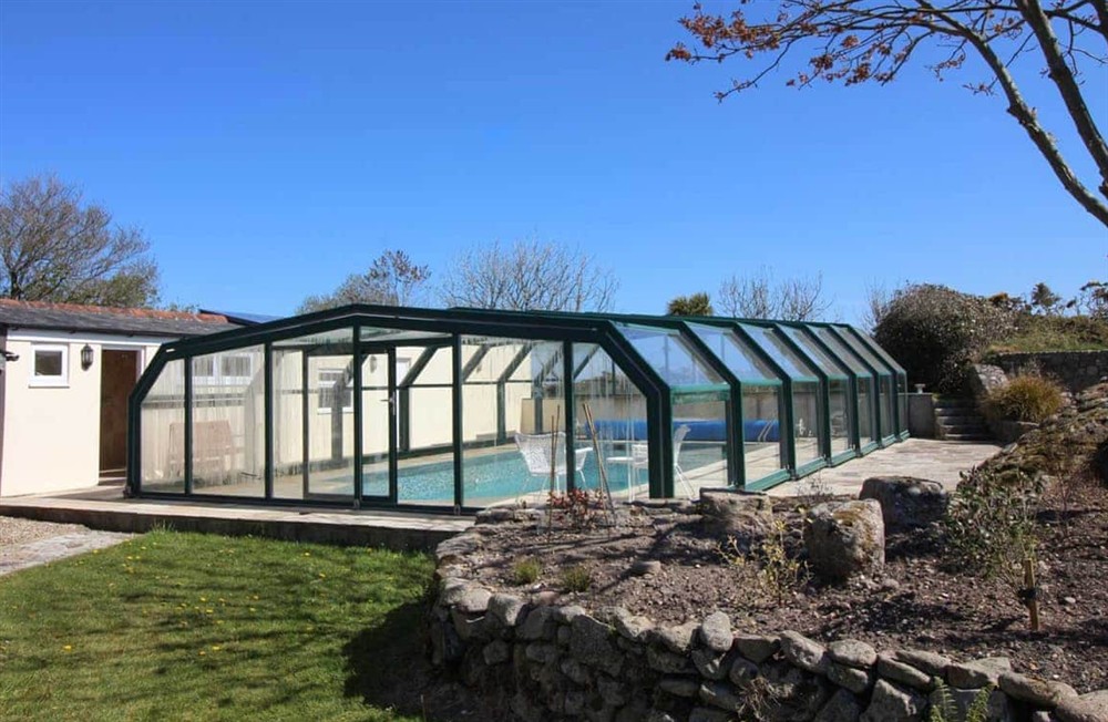 Swimming pool (photo 3) at Stone Farm Cottage in Pendeen, Cornwall