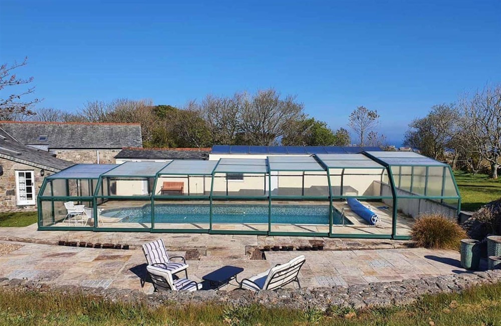Swimming pool (photo 4) at Stone Farm Cottage in Pendeen, Cornwall