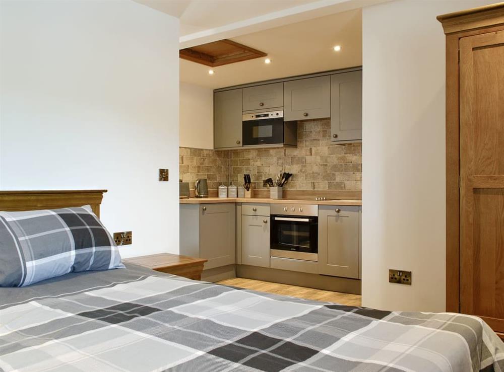 Stylish double bedroom space at The Byres Methera, 