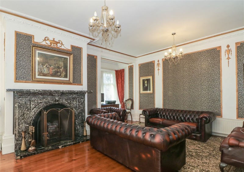 Relax in the living area at Stone House, Haslingden