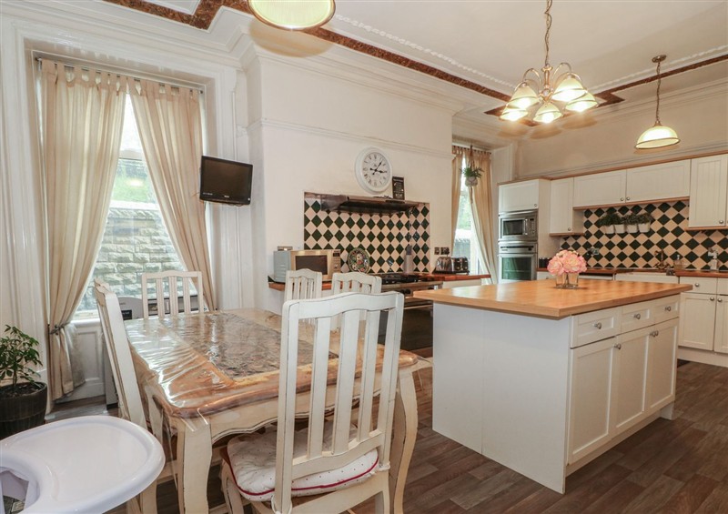 This is the kitchen at Stone House, Haslingden