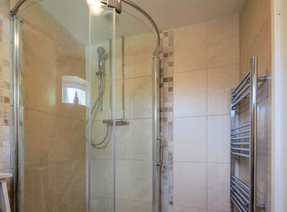 Shower room at Stone Lodge in Fulbeck, near Grantham, Lincolnshire