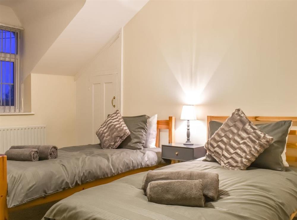Twin bedroom at Stonebank Cottage in Newfield, near Bishop Auckland, Durham