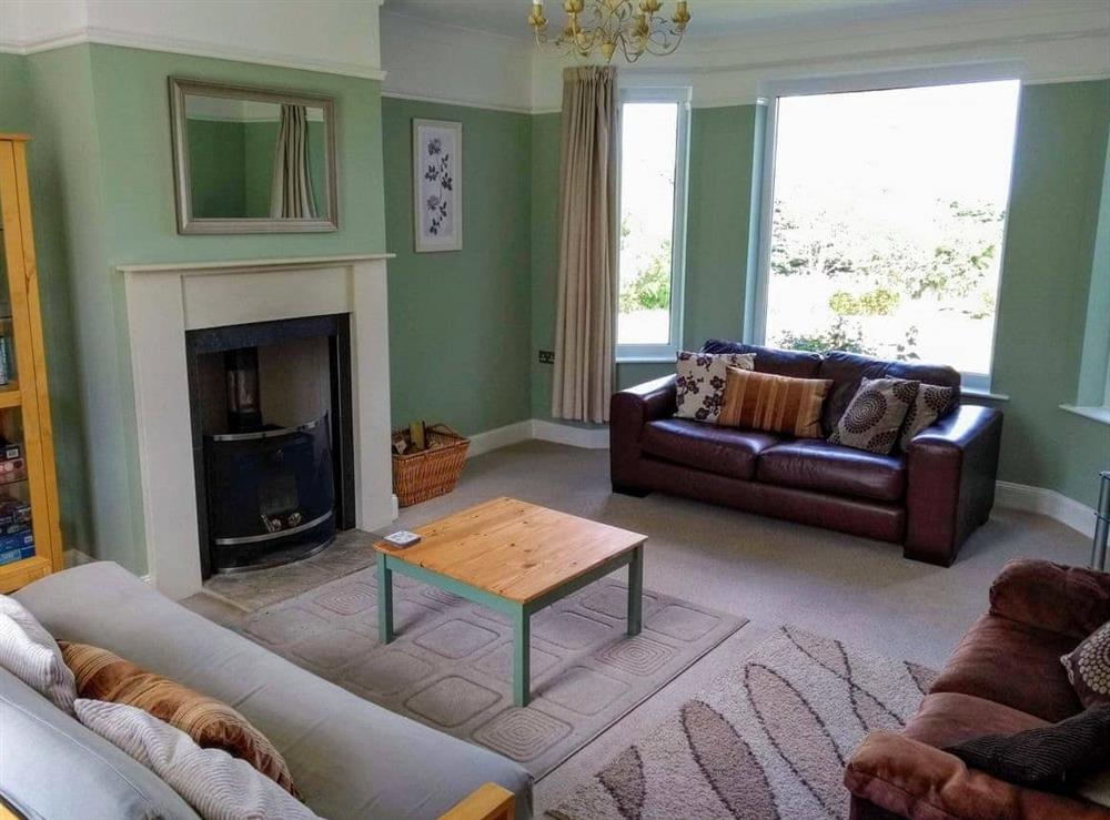 Living room at Stonebank House in Berwick-Upon-Tweed, Northumberland