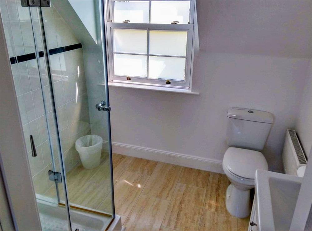 Shower room at Stonebank House in Berwick-Upon-Tweed, Northumberland