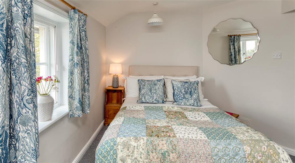 The bedroom area at Stonechat in Saxmundham, Suffolk