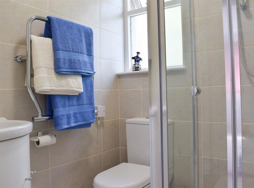 Well-appointed shower room at Stonecot in Wootton Bridge, near Ryde, Isle of Wight