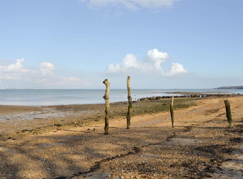 Wonderful views at the nearby beach at Ryde at Stonecot in Wootton Bridge, near Ryde, Isle of Wight