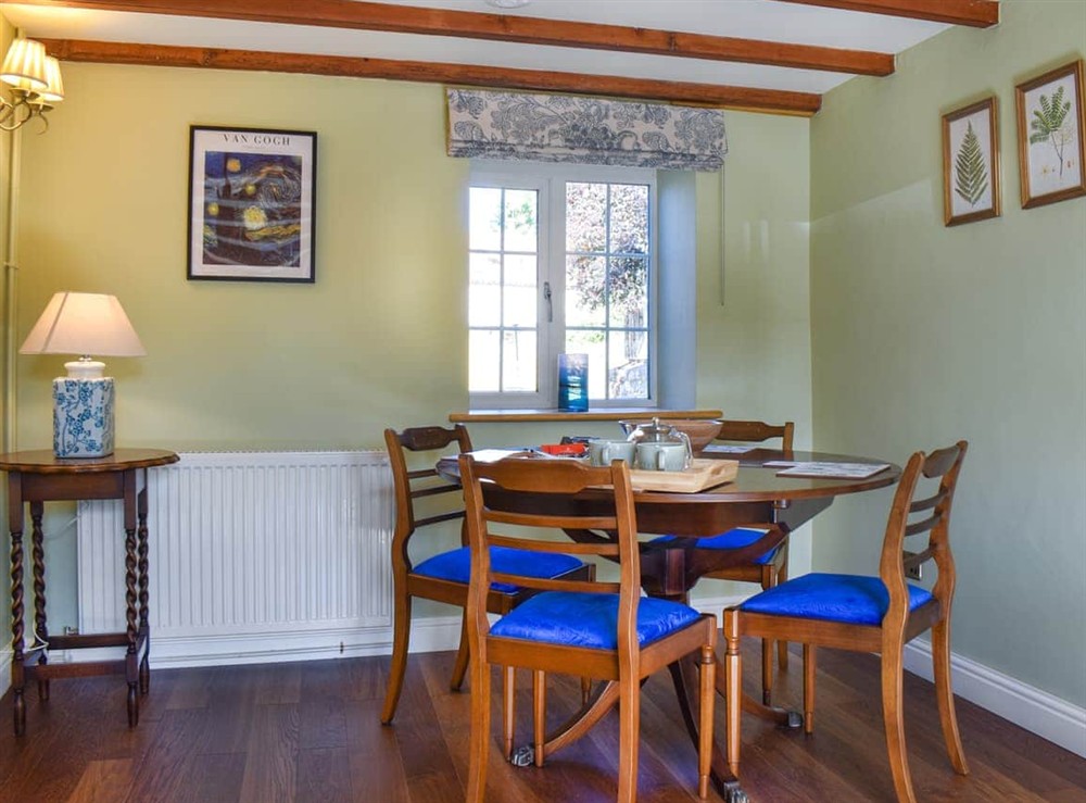 Dining Area at Stonecroft in Wrelton near Pickering, North Yorkshire