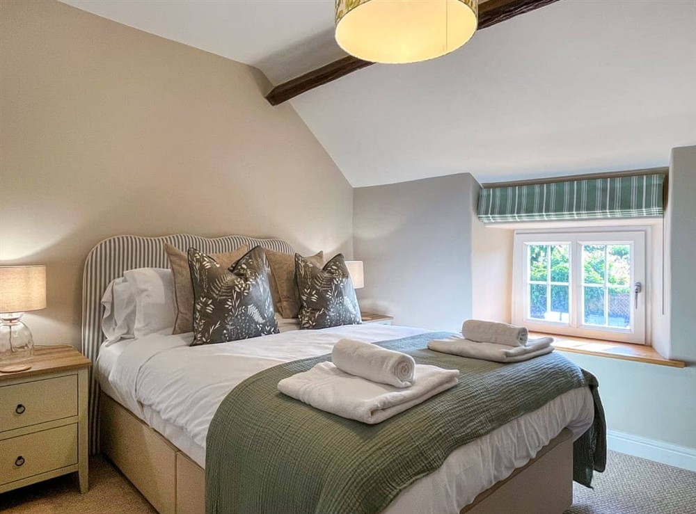 Double bedroom at Stonecroft in Wrelton near Pickering, North Yorkshire