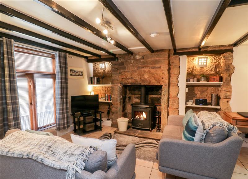 Relax in the living area at Stonegarth, Staithes
