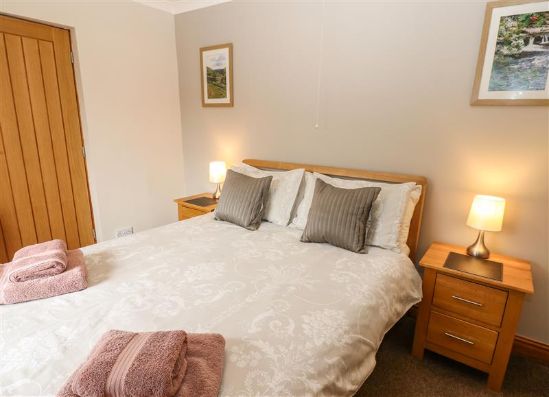 One of the bedrooms at Stoneleigh Cottage, Muker