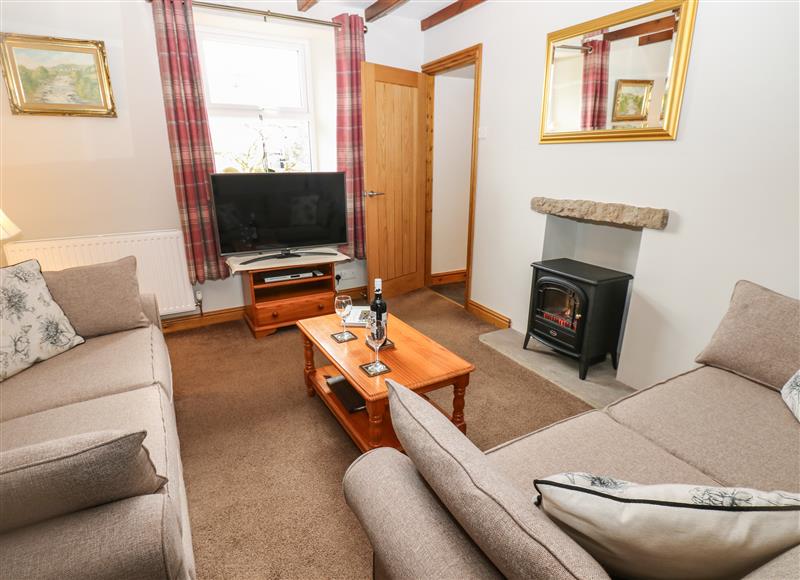 Relax in the living area at Stoneleigh Cottage, Muker
