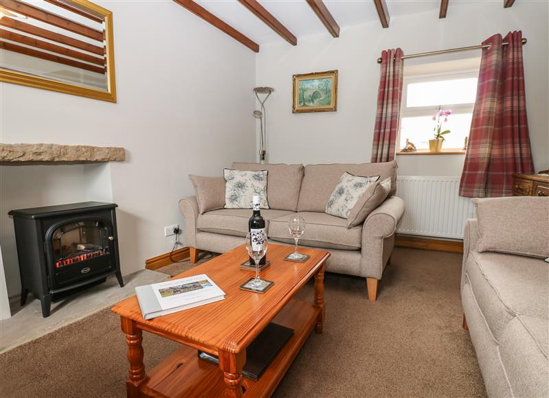 The living room at Stoneleigh Cottage, Muker