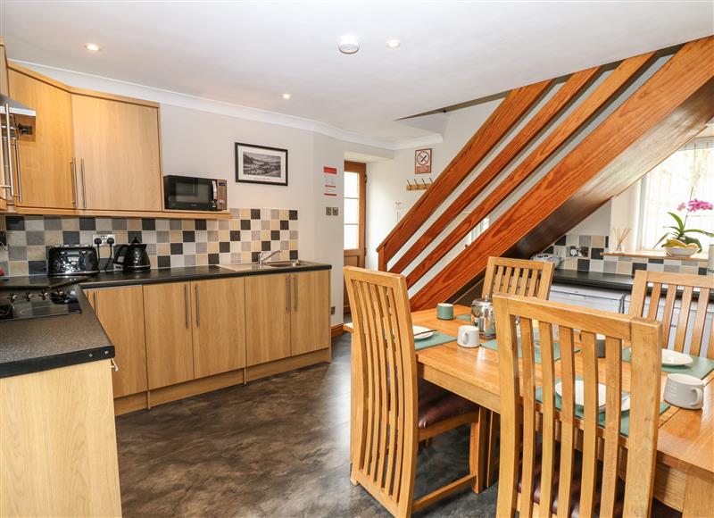 This is the kitchen at Stoneleigh Cottage, Muker